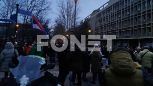 Protest uoči svečanosti