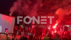 Doček šetača iz Vranja