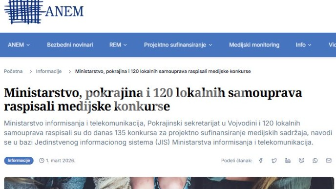 Raspisano 135 konkursa