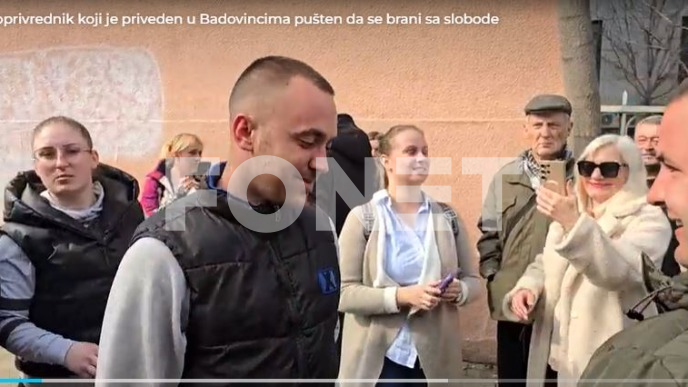 Pušten da se brani sa slobode