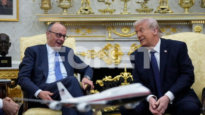 Tramp hvali Merca i Nemačku