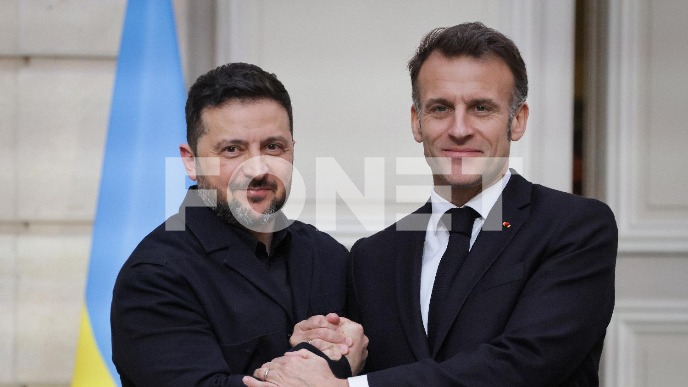 Makron i Zelenski o Rusiji