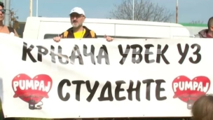 Učesnici marša u Krnjači