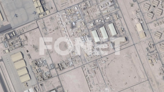 Oštećena vazduhoplovna baza