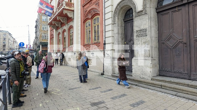 Ograničen ulaz u Rektorat