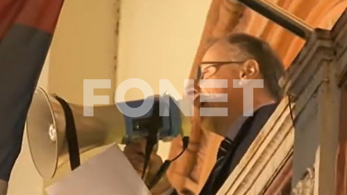 Rektor po odlasku policije