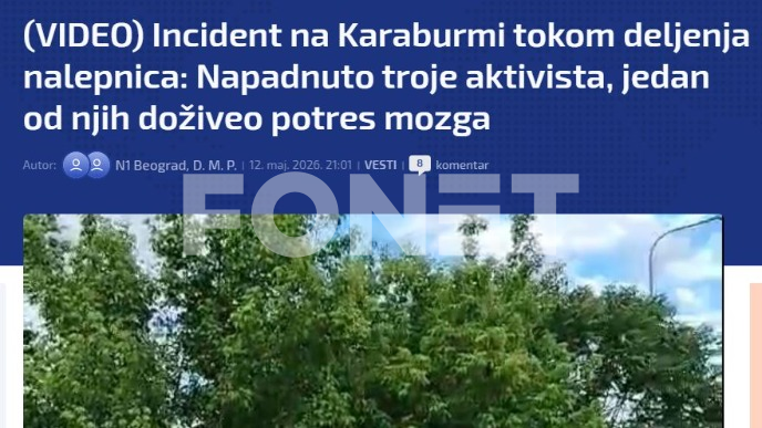Napadnuto troje aktivista 