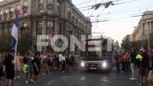 Protest radnika GSP
