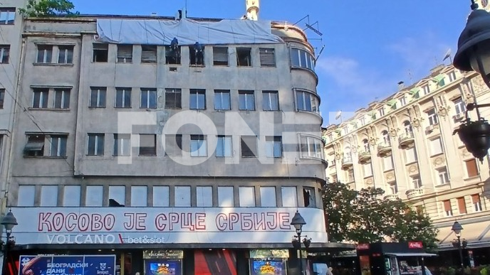 U centru Beograda novi grafit