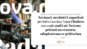 Nova i Radar u sindikatu