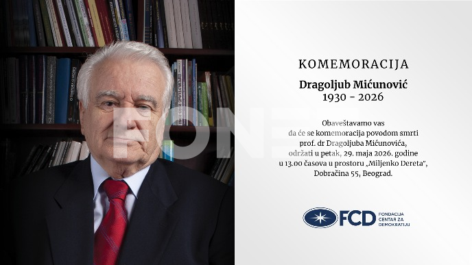 Komemroracija u petak, 29. maja