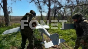 Dron pogođen u Ukrajini