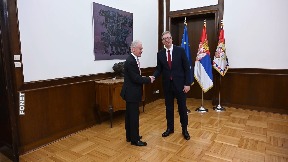 Vučić s Kopmanom o REM-u i EU