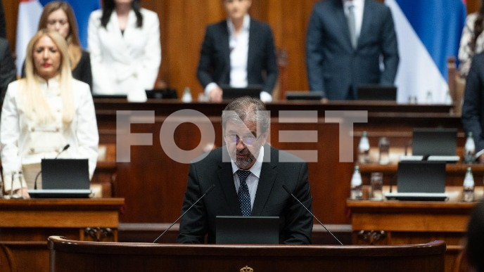 TOMIĆ POLOŽIO ZAKLETVU
