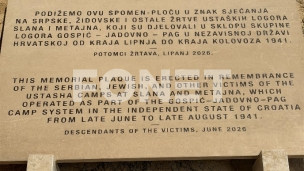 Nova spomen ploča na Pagu