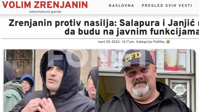 Prijava u Zrenjaninu