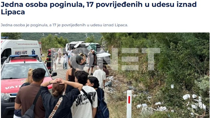 Poginula jedna osoba 