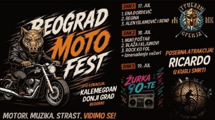 Beograd domaćin Moto festa