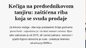 Prodaja zaštićene ribe