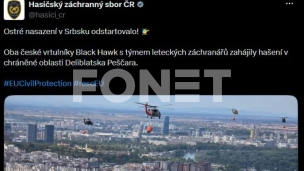 Vatrogasci EU na terenu