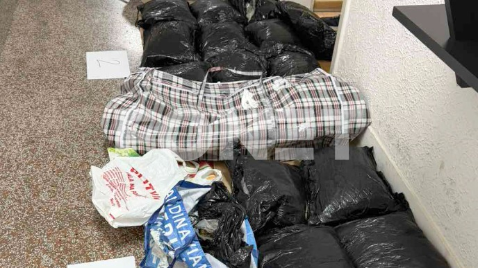 Zaplena 38 kilograma marihuane 
