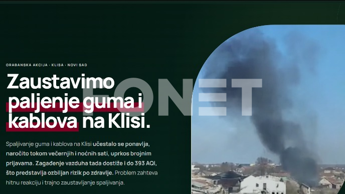 Peticija zbog dima na Klisi