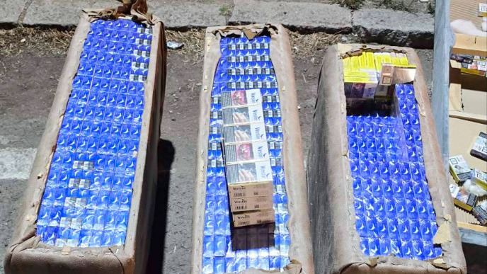 Zaplena 3.000 kutija cigareta