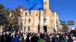 Protest Nišlija u Beogradu