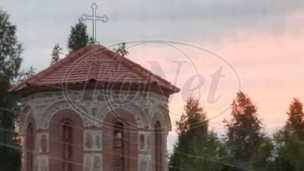Oštećena crkva kod Prizrena