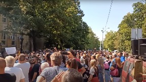 Protest zbog vakcina