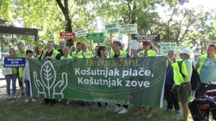 Protest "Stop aerozagađenju"