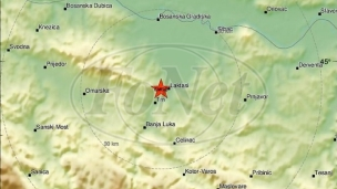 Zemljotres kod Banjaluke