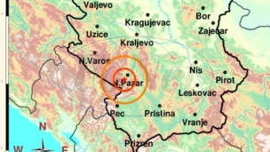 Zemljotres kod Novog Pazara