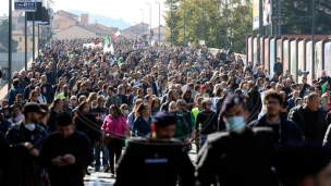 Protest zbog kovid propusnica