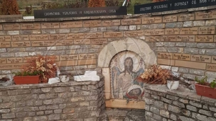 Oskrnavljen spomenik Srbima