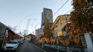 Okićena kuća u Gostivarskoj