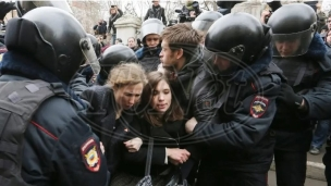 Protesti širom Rusije