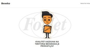 Aplikacija za kvalitet vazduha