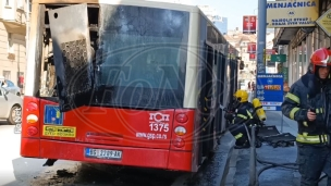 Zapalio se autobus