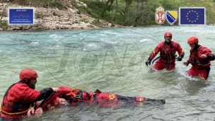 Obuka spasilaca na brzim vodama