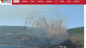 Požar kod Igala, ugrožene kuće