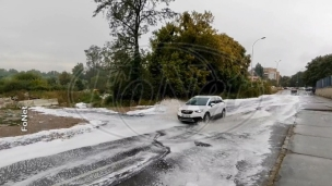 Izlivanje nepoznate hemikalije