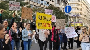 Novi protest ispred Informera 