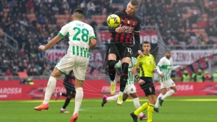 Sasuolo pregazio Milan