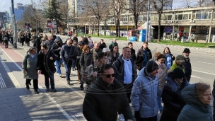 Šetnja DS za Zorana Đinđića