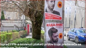 Plakati protiv predavača FPN