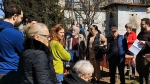 Protest zbog parkića