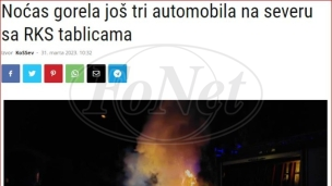 Izgorela još tri automobila