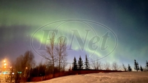 Aurora Borealis iznad Aljaske