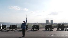 Počasna paljba na Kalemegdanu